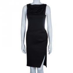Balenciaga Black Bodycon Sleeveless Dress M