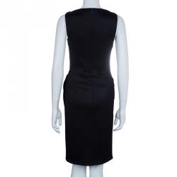 Balenciaga Black Bodycon Sleeveless Dress M