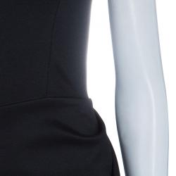 Balenciaga Black Bodycon Sleeveless Dress M