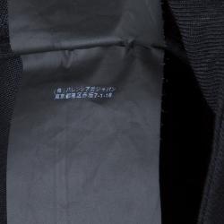Balenciaga Paris Black Overlap Detail High Waist Shorts M