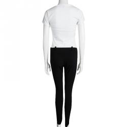 Pre Owned Balenciaga Black Tailored Pants S