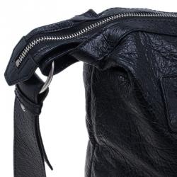 Pre Owned Balenciaga Black Arena Classic Cross Day Messenger Bag