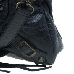 مملوكة مسبقًا Balenciaga Black Leather First Classic Bag