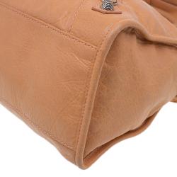 مملوكة مسبقًا Balenciaga Rose Blush Lambskin Leather Giant 12 Rose Gold City Bag