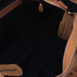 مملوكة مسبقًا Balenciaga Rose Blush Lambskin Leather Giant 12 Rose Gold City Bag