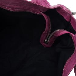 Pre Owned Balenciaga Pink Lambskin Leather GSH Part Time Tote