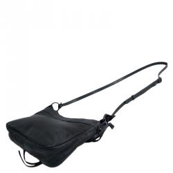 مملوكة مسبقًا حقيبة كتف بالنسياغا هيب جلد خروف غريس فوسيل رصاصي