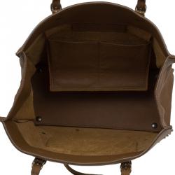 مملوكة مسبقًا Balenciaga Brown Leather Papier A4 Tote