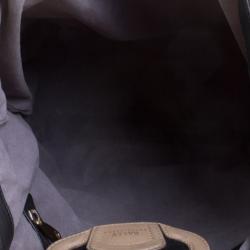 Bally Black Leather Shopper Tote