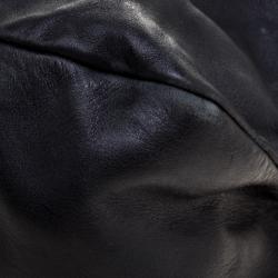 Bally Black Leather Shopper Tote