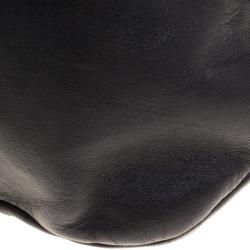 Bally Black Leather Shopper Tote