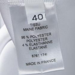 Pre Owned Balmain Muticolor Floral Printed Oversized Sweatshirt M