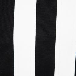 Pre Owned Balmain Monochrome Knit Pencil Skirt S