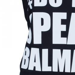 Balmain Do you Speak Balmain Muscle Tee M