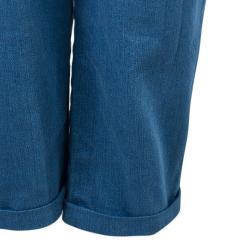 Balmain Denim Pleated Trousers M