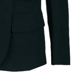 Pre Owned Balmain Black Single Breasted Blazer M