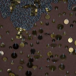 Barbara Bui Brown Cotton Embellished Tank Dress S