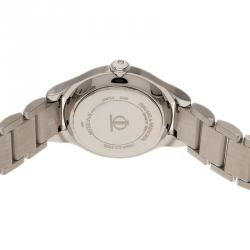 Baume & Mercier Silver Stainless Steel Ilea M0A08767 Women's Wristwatch 30MM