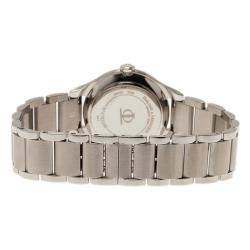 Pre Owned Baume & Mercier Silver Stainless Steel Ilea M0A08767 Women's Wristwatch 30MM