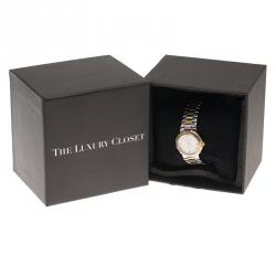 Baume & Mercier Mother of Pearl Stainless Steel Riviera Women's Wristwatch 25MM