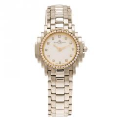 Baume & Mercier Gold Stainless Steel Riviera Women's Wristwatch 26MM
