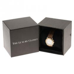 Baume & Mercier White Stainless Steel Classic Women's Wristwatch 28MM