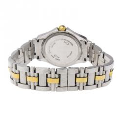 Pre Owned Baume & Mercier Two Tone Stainless Steel MV045047 Women's Wristwatch 28MM