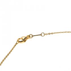 Pre Owned Bernhard H. Mayer Milena Heart Diamond 18k Yellow Gold Pendant