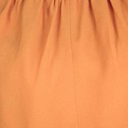 Pre Owned Boss By Hugo Boss Orange Layered Sleeveless Dablaska Maxi Dress M