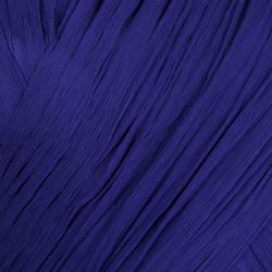 Pre Owned Boss by Hugo Boss Blue Crushed Silk Strapless Maxi Dianela Dress M