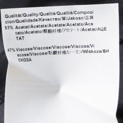 مملوكة مسبقًا Boss By Hugo Boss Black Pearl Embellished Strapless Dress M