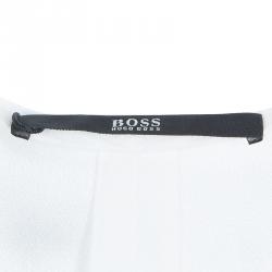 مملوكة مسبقًا توب بوس باي هوغو بوس بيضاء M