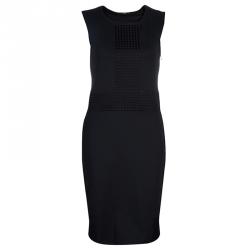 Pre Owned Boss by Hugo Boss Black Sleeveless Dress S