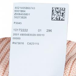 Pre Owned Boss by Hugo Boss Pink Wool Dress XS