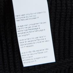 Pre Owned Boss by Hugo Boss Black Wool Sweater M
