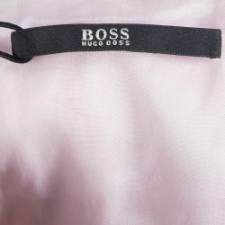Pre Owned Boss by Hugo Boss Pink Short Sleeve Top L