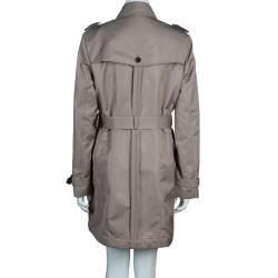 Pre Owned Boss by Hugo Boss Casinda Beige Trench Coat L