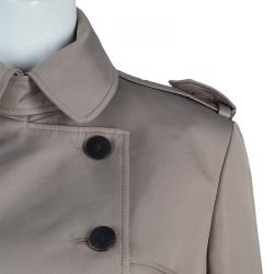 Pre Owned Boss by Hugo Boss Casinda Beige Trench Coat L