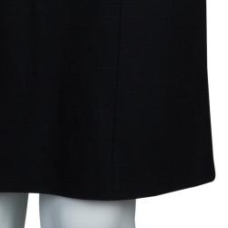 Pre Owned Boss by Hugo Boss Black Daggy Sleeveless Dress S