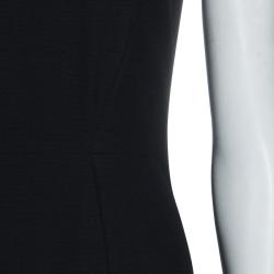 Pre Owned Boss by Hugo Boss Black Daggy Sleeveless Dress S