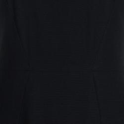 Pre Owned Boss by Hugo Boss Black Daggy Sleeveless Dress S