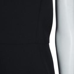 مملوكة مسبقًا Boss by Hugo Boss Black Iparela Peplum Top L