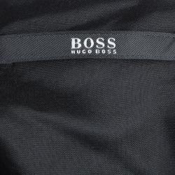 مملوكة مسبقًا Boss by Hugo Boss Black Iparela Peplum Top L