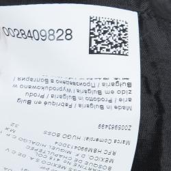 مملوكة مسبقًا Boss by Hugo Boss Black Iparela Peplum Top L