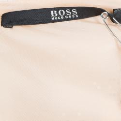Pre Owned Boss by Hugo Boss Nude Diella Dress S