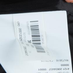 مملوكة مسبقًا فستان بوس باي هوغو بوس دامارتا أسود بأكمام قصيرة M