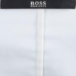 مملوكة مسبقًا بلوزة بوس باي هوغو بوس قطن أبيض بلا أكمام M