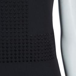 Pre Owned فستان بوس باي هوغو بوس بلا أكمام أسود S