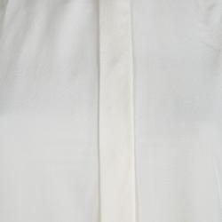 Pre Owned Boss By Hugo Boss Cream Silk Long Sleeve Basola Shirt L