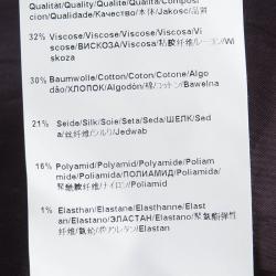 مملوكة مسبقًا Boss By Hugo Boss Purple Textured Vilori Pencil Skirt M